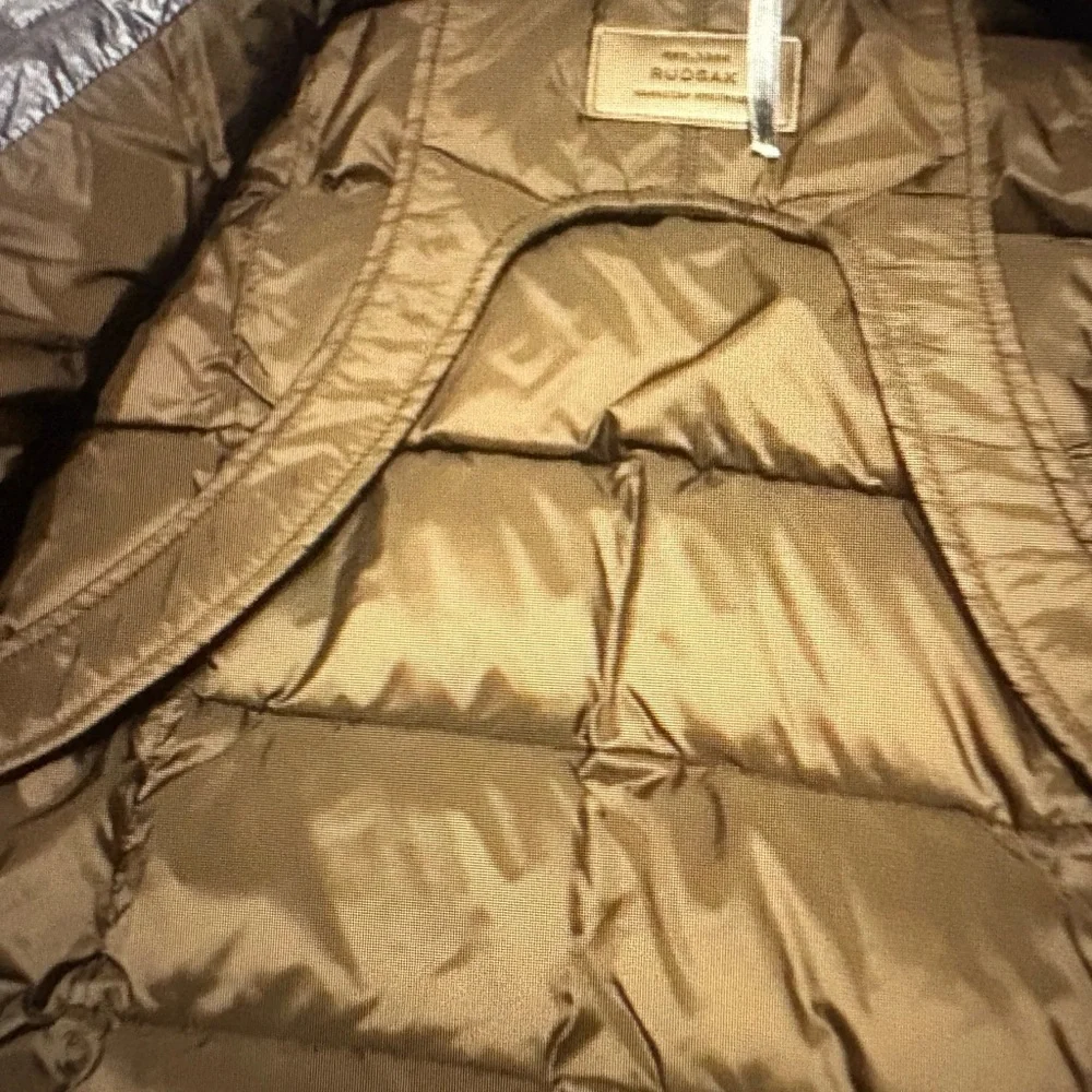 RUDSAK Takada blue down fur jacket.​ - Picture 5 of 11